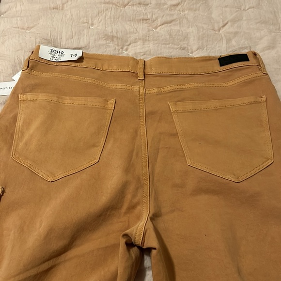 Nicole Miller soho high tise ankle skinny pants, NWT, SZ 14 - Picture 5 of 6